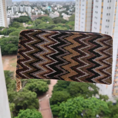 JACQUARD PRINTED WALLET